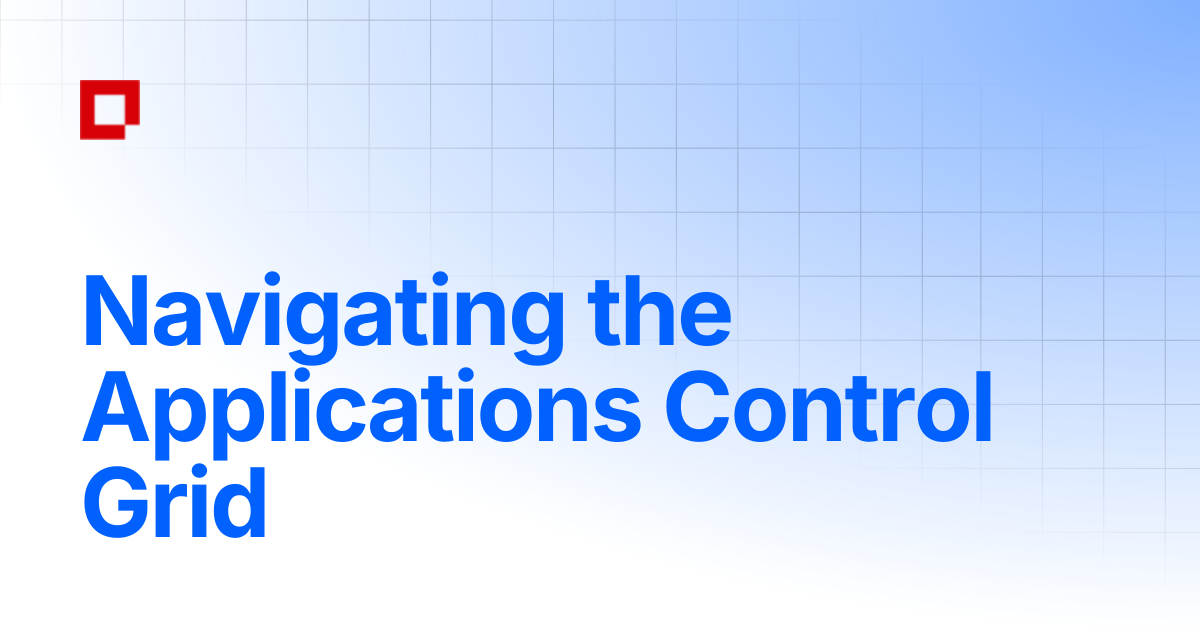 Navigating the Applications Control Grid | German | Faronics Deploy ...