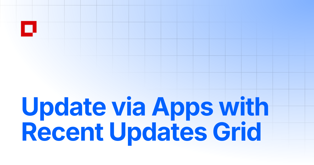 Update via Apps with Recent Updates Grid | Japanese | Faronics Deploy ...
